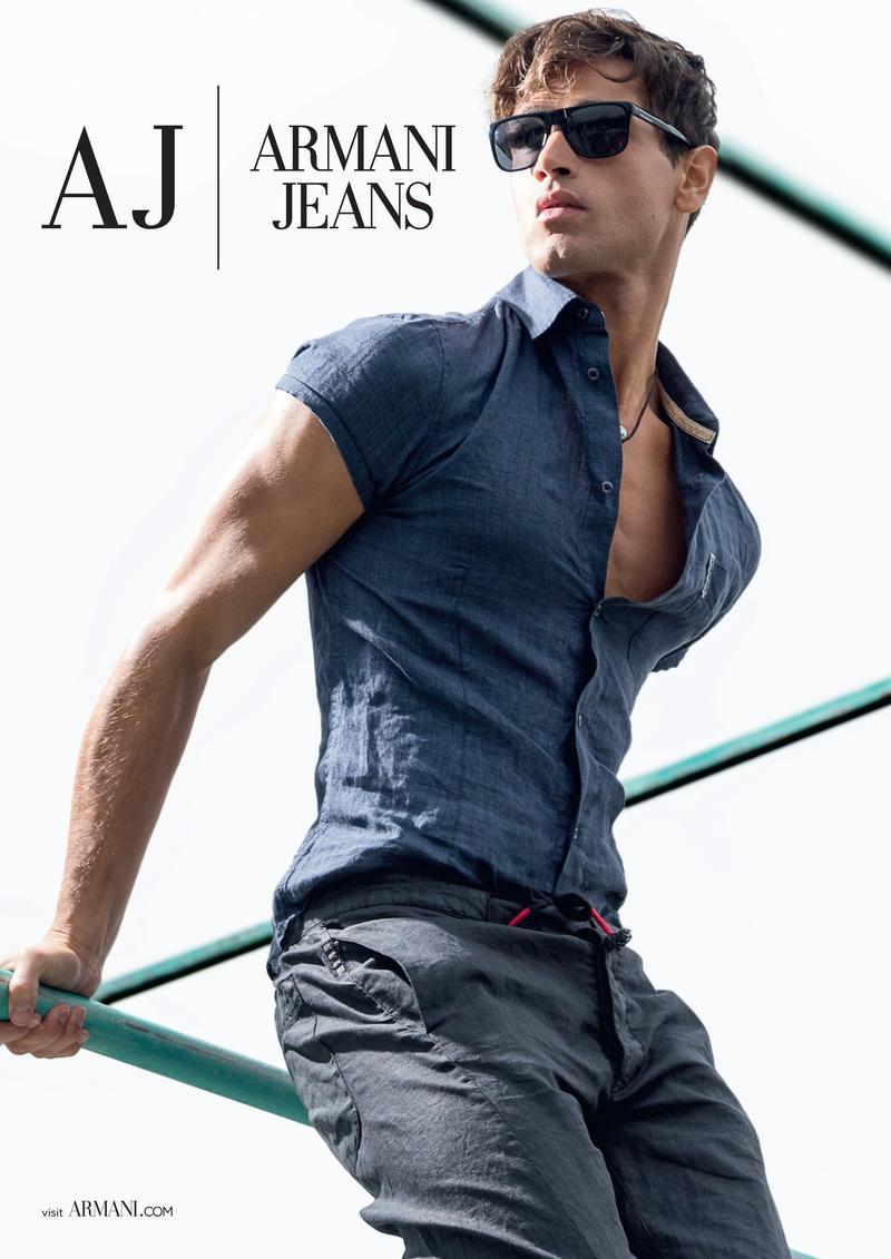 Armani Jeans Spring Summer 2014 Ad Campaign. Art8amby's Blog