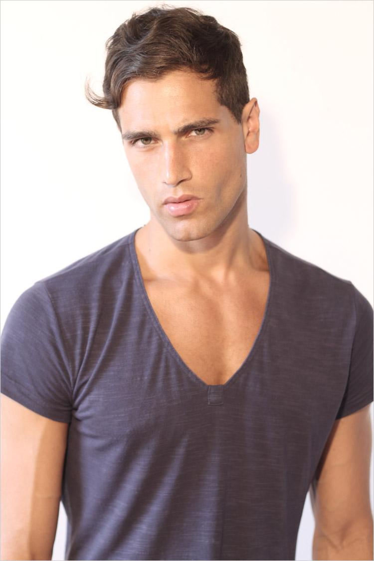 Fabio Mancini at d'men at d'management Group Polaroids