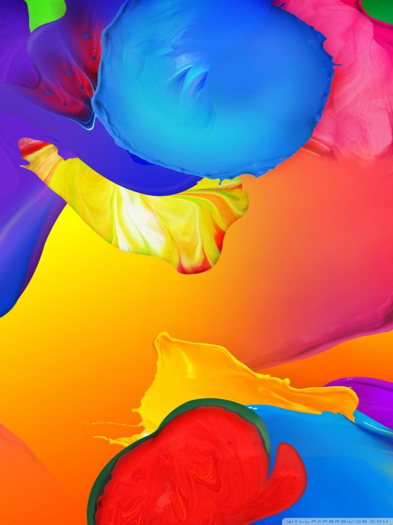 Galaxy S5 Paint ❤ 4K HD Desktop Wallpaper for 4K Ultra HD TV • Wide