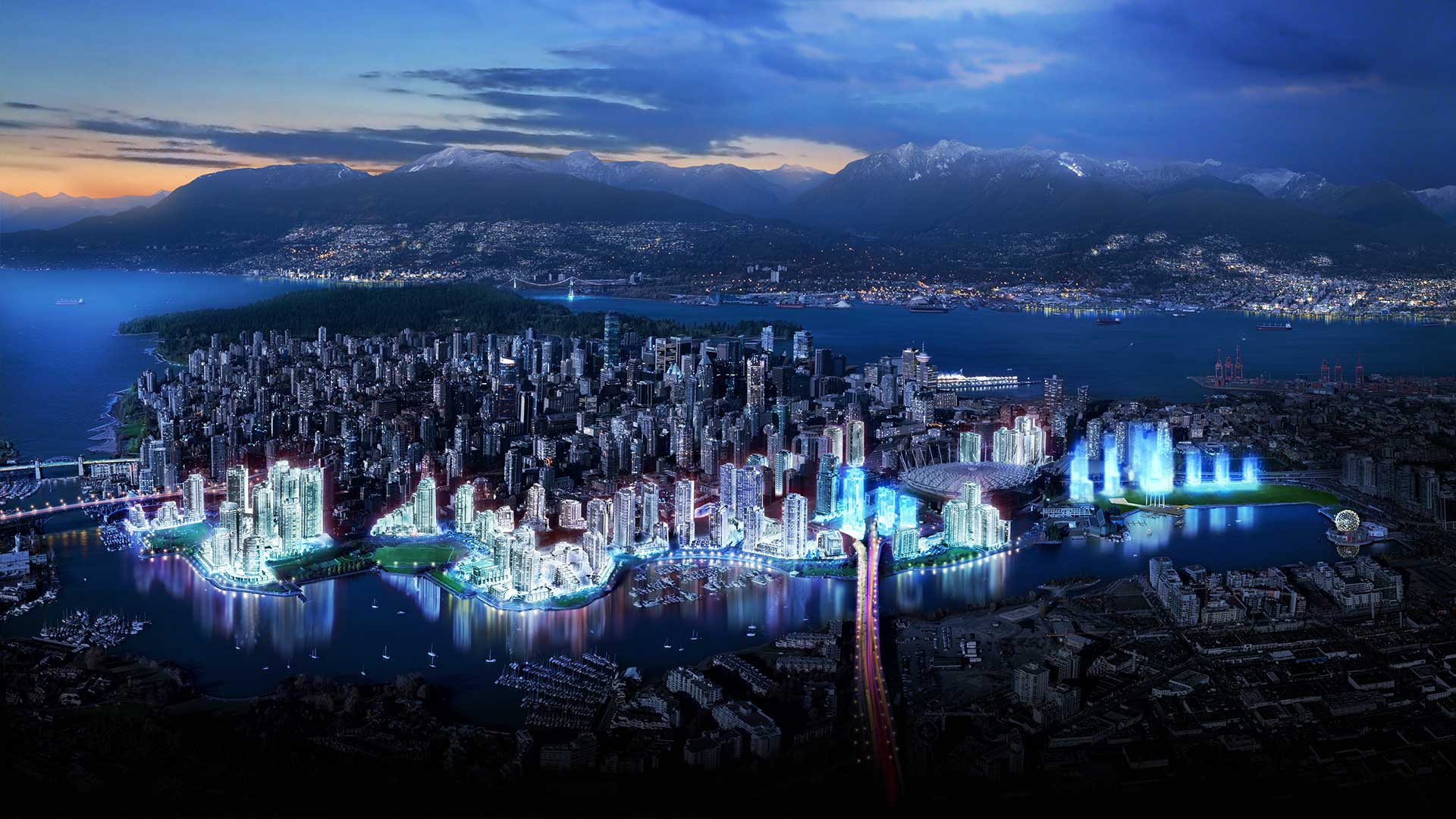 Vancouver Wallpaper HD