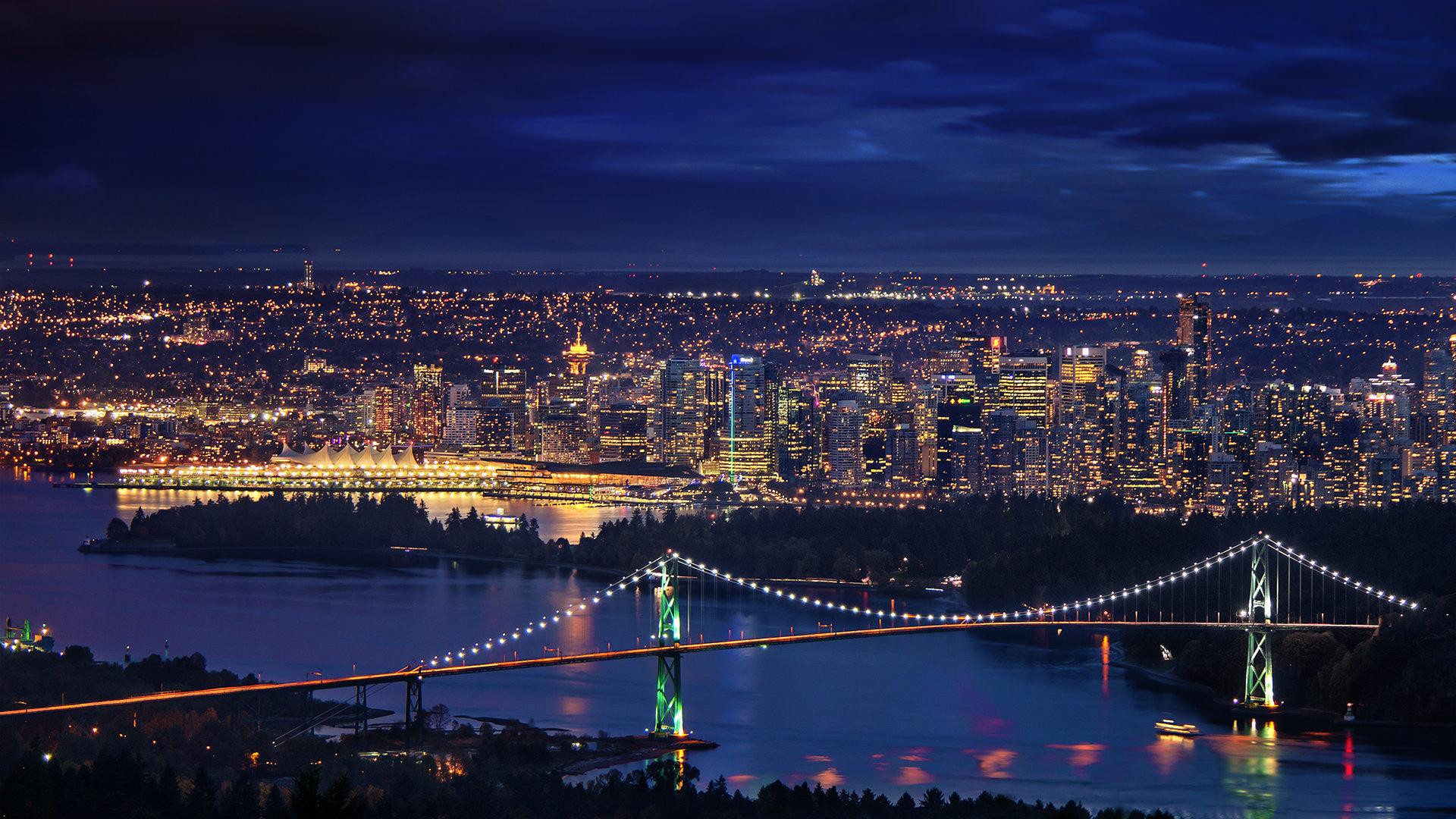 Vancouver wallpaper 1920x1080 Full HD (1080p) desktop background