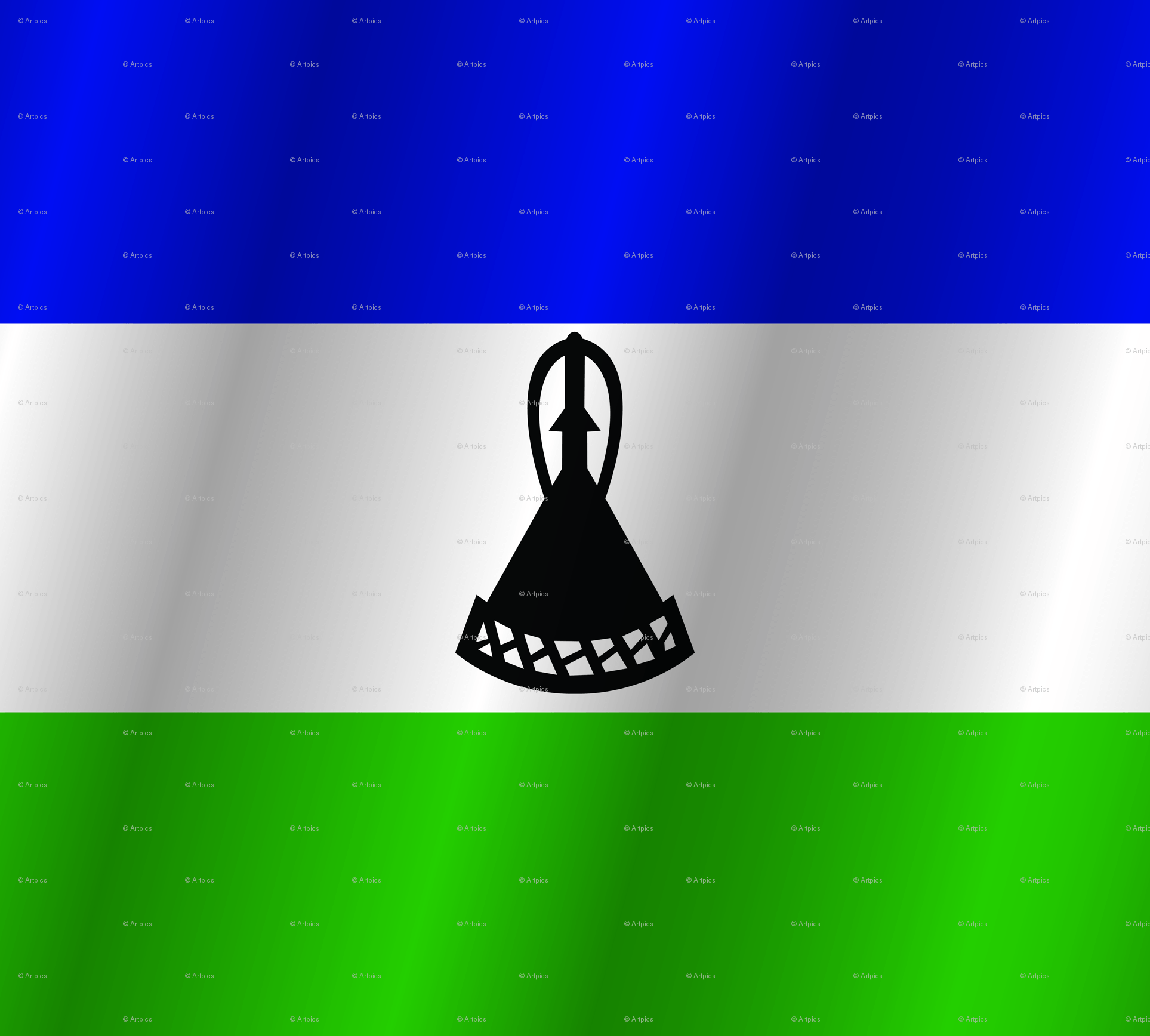 Flag of Lesotho wallpaper