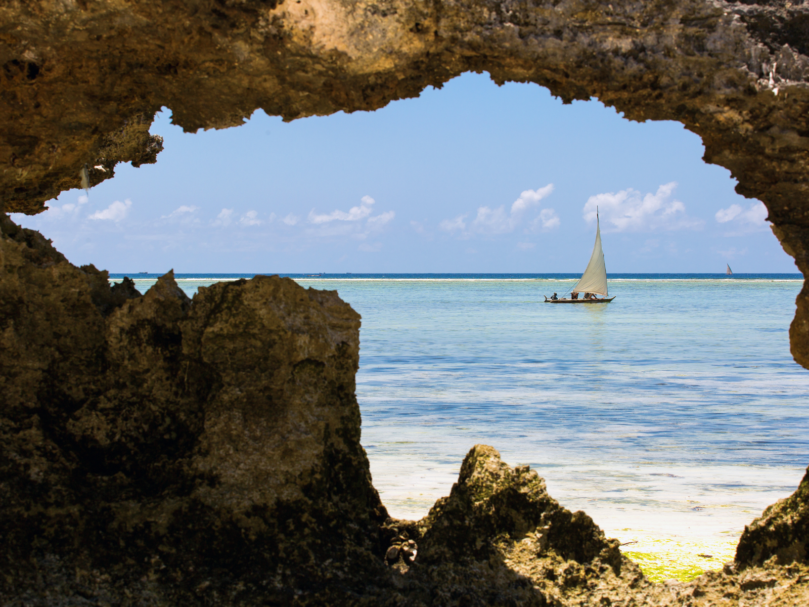 The incredible ocean view in Zanzibar, Tanzania