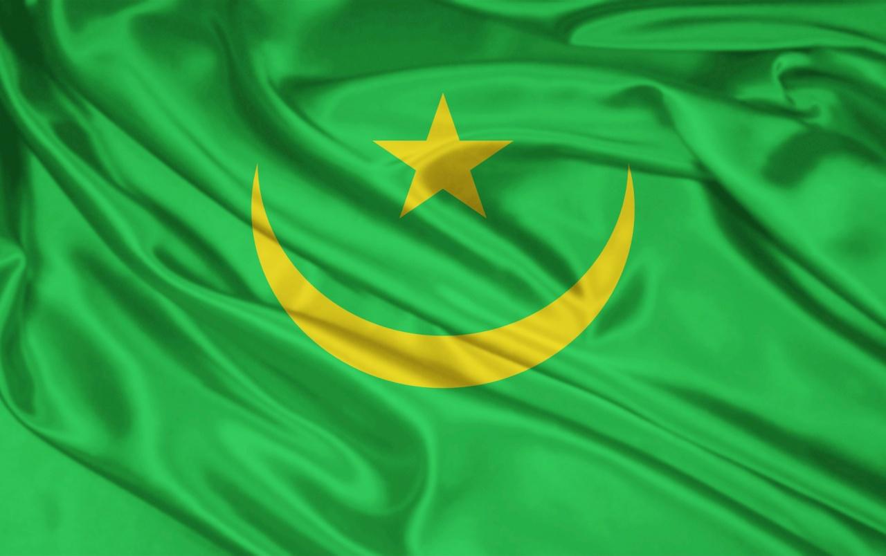 Mauritania flag wallpaper. Mauritania flag