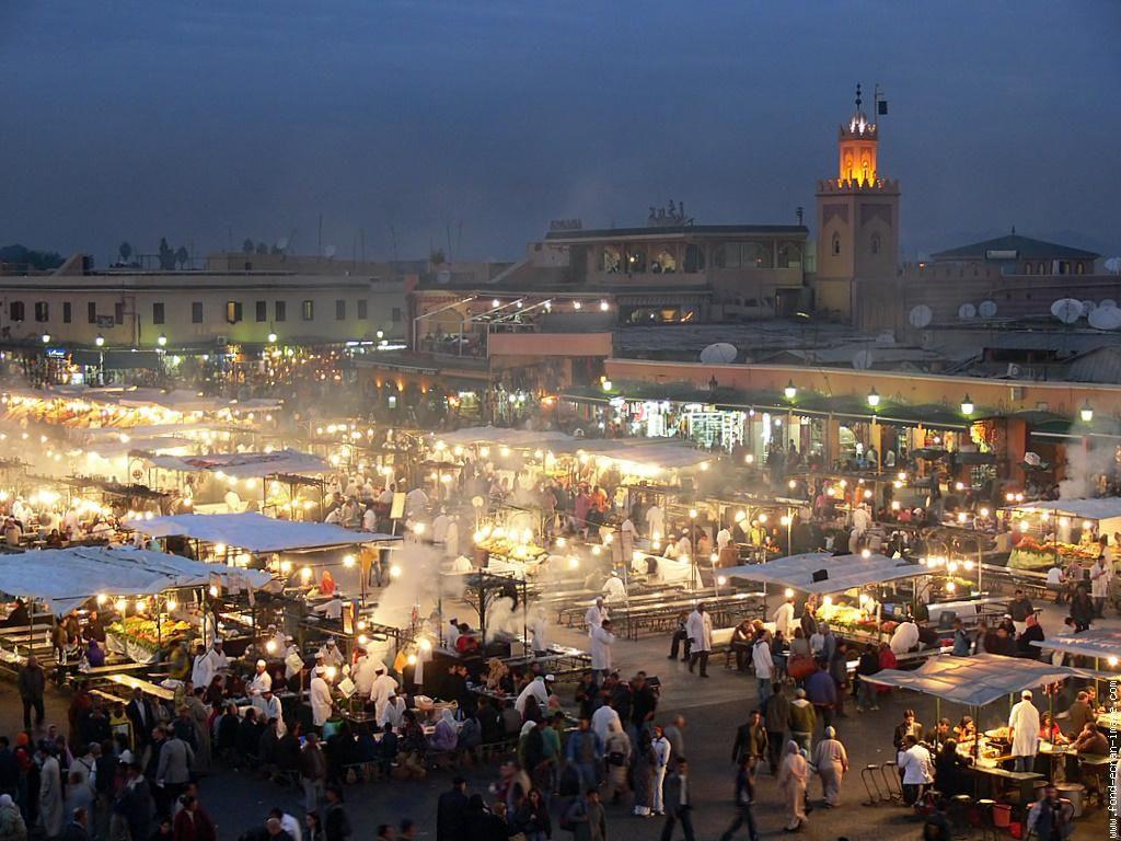 Jamaa el Fna, Morocco. Places I'd Like to Go