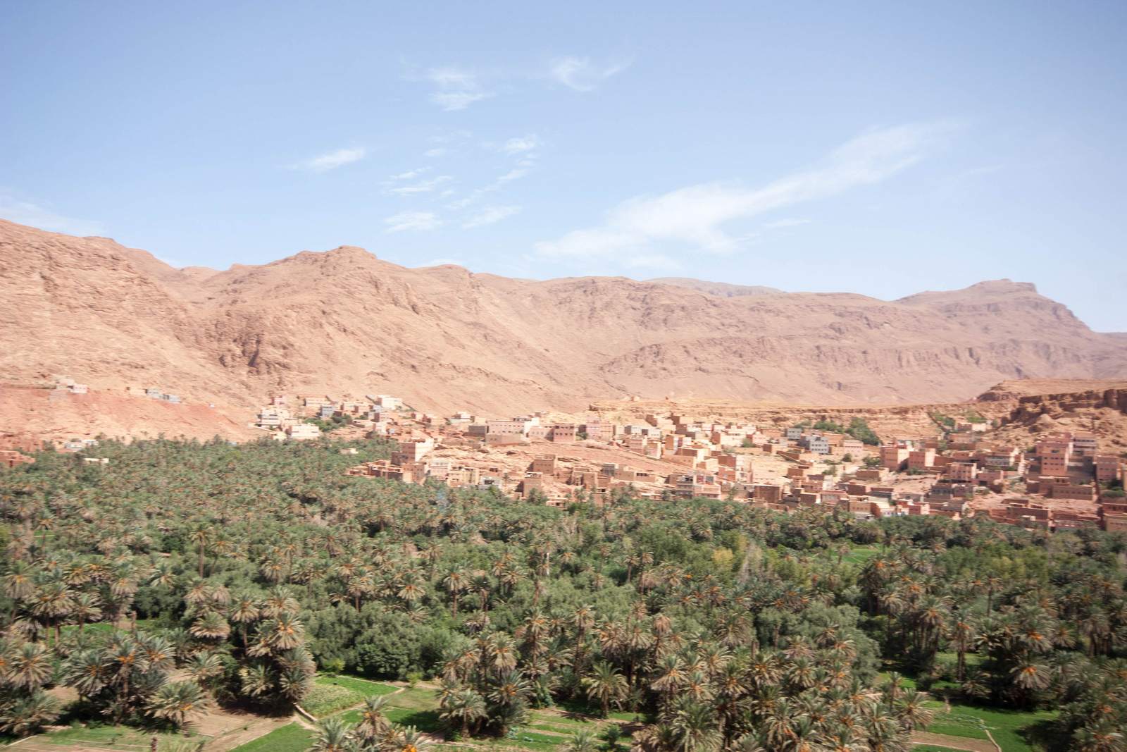 The Draa Valley in Sahara Desert, Morocco