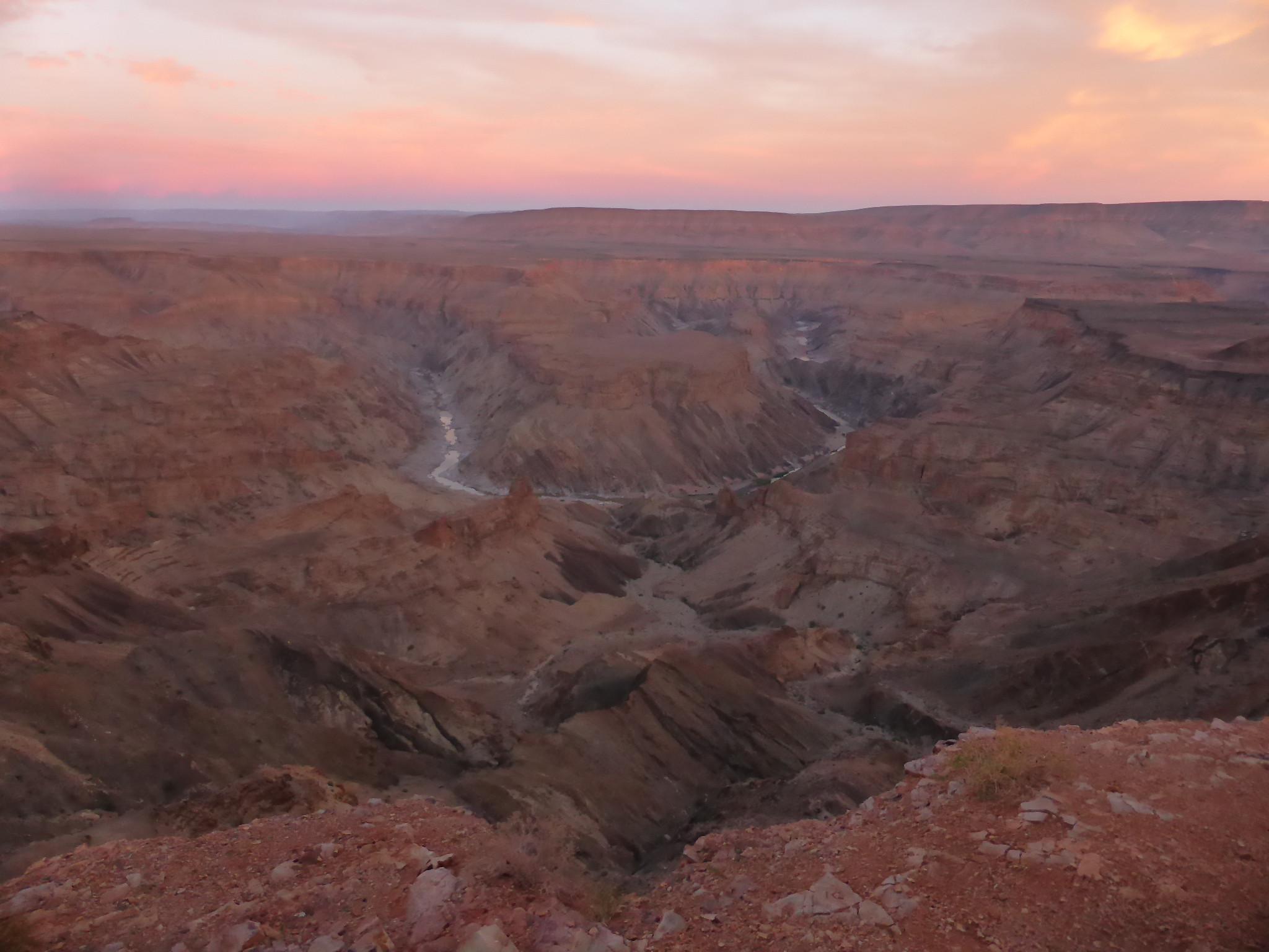 Fish River Canyon, a Club, a Bus Beaver Diaries