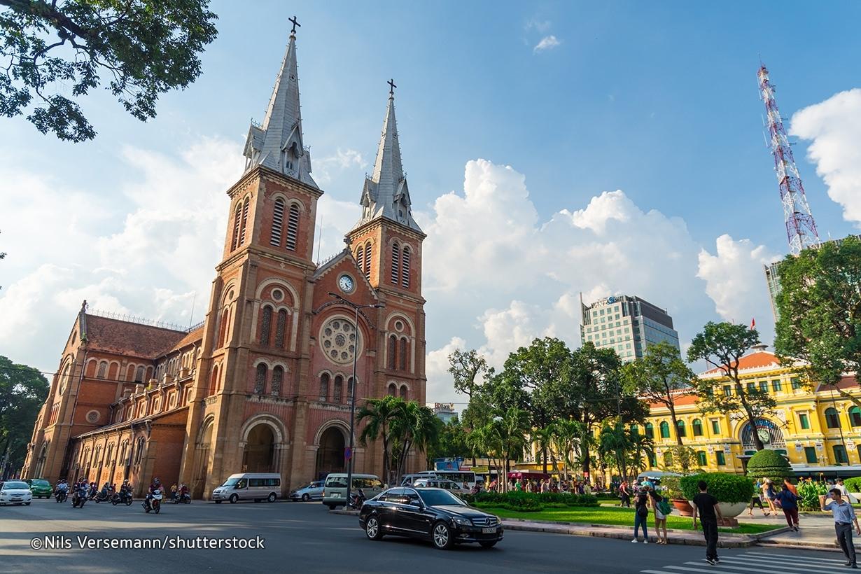 Saigon Tourist Attractions Ho Chi Minh City Wallpaper Man Made Hq