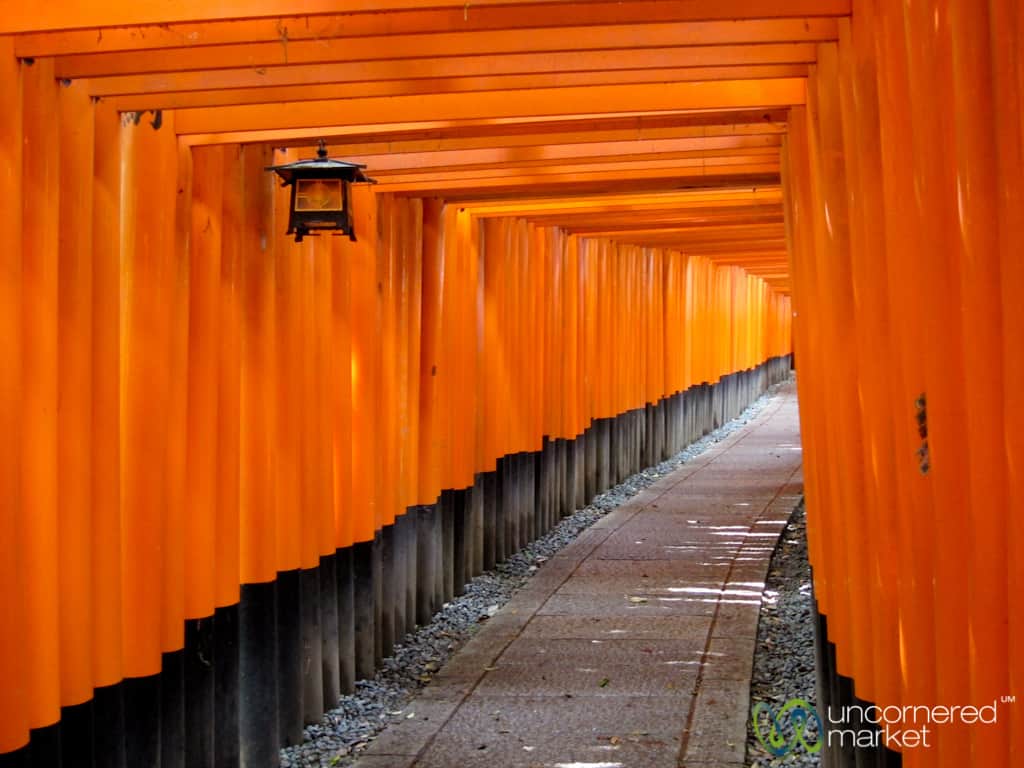 Awesome Vermillion Gates of Fushimi Inari Shrine, Japan