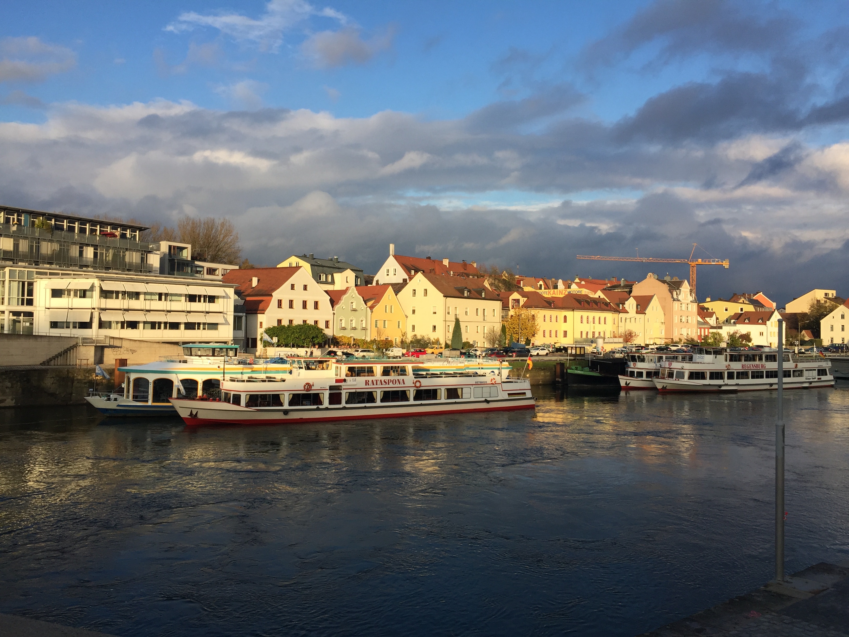 Free of Danube River Regensburg Germany