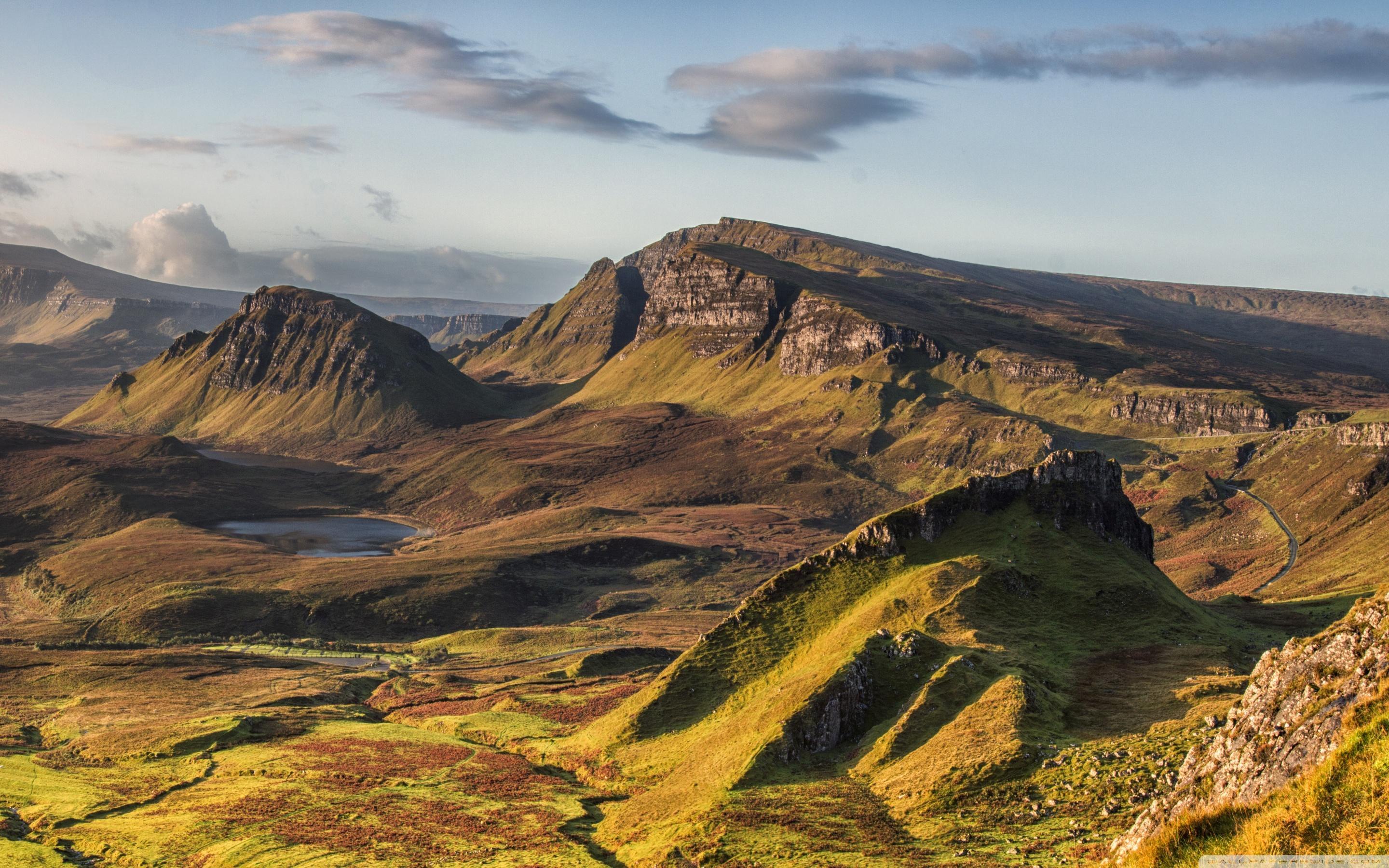 Quiraing Hill, Isle of Skye, Scotland ❤ 4K HD Desktop Wallpaper