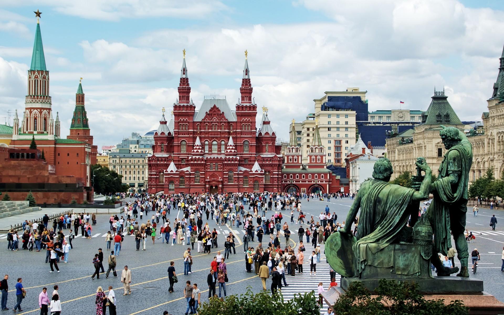 Red Square Wallpaper and Background Image