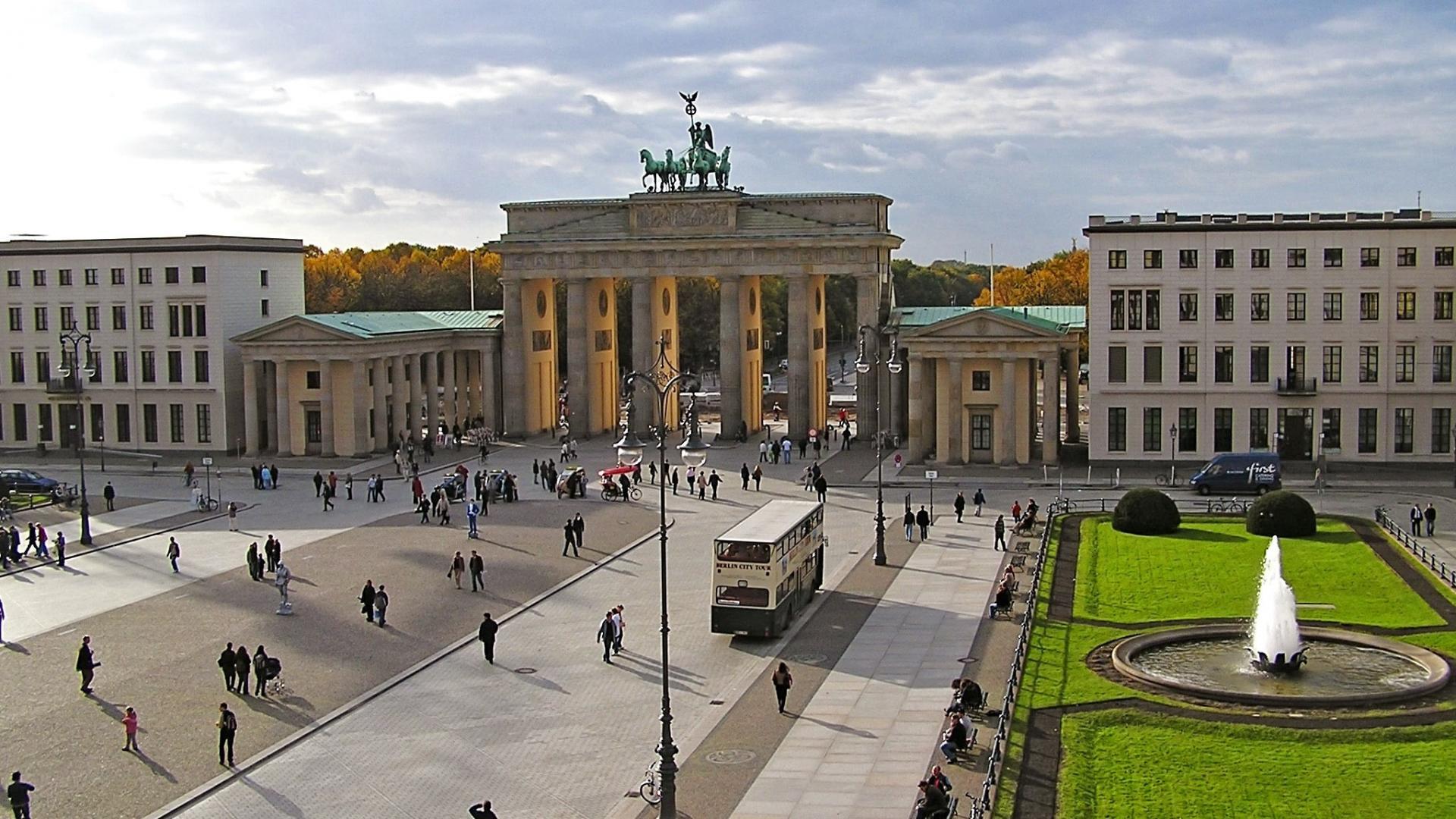 Germany berlin cities brandenburg gate wallpaper