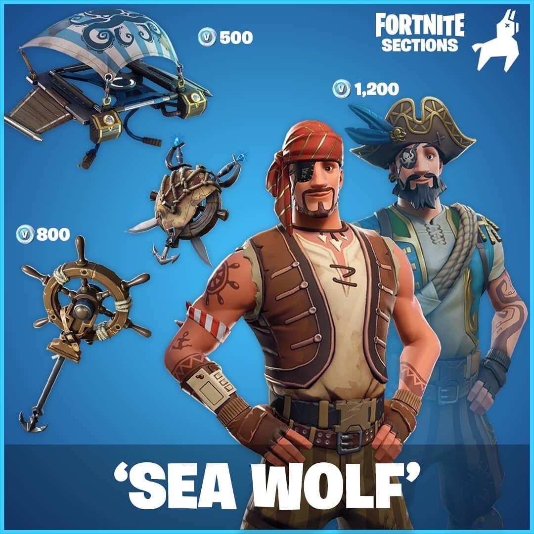 Sea Wolf Fortnite wallpaper