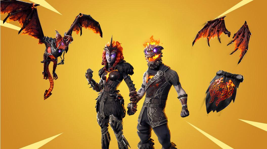 Molten Valkyrie Fortnite wallpaper