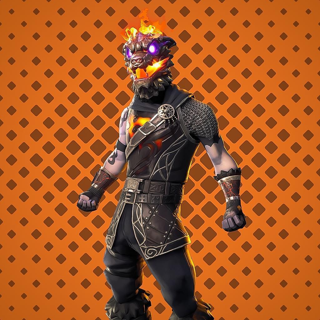 Molten Battle Hound Fortnite wallpaper