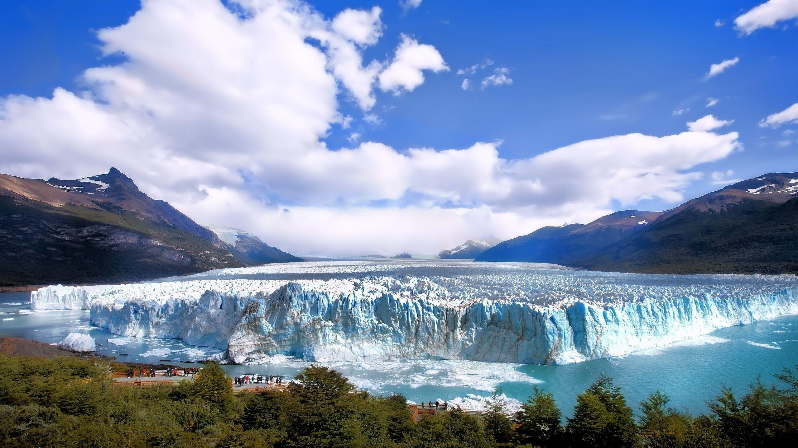 argentina landscape nature glaciers wallpaper and background