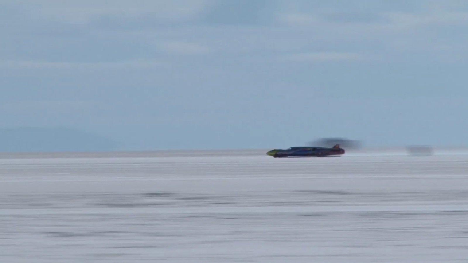 Video: The Vesco Turbinator II Cracks The 500 MPH Barrier At