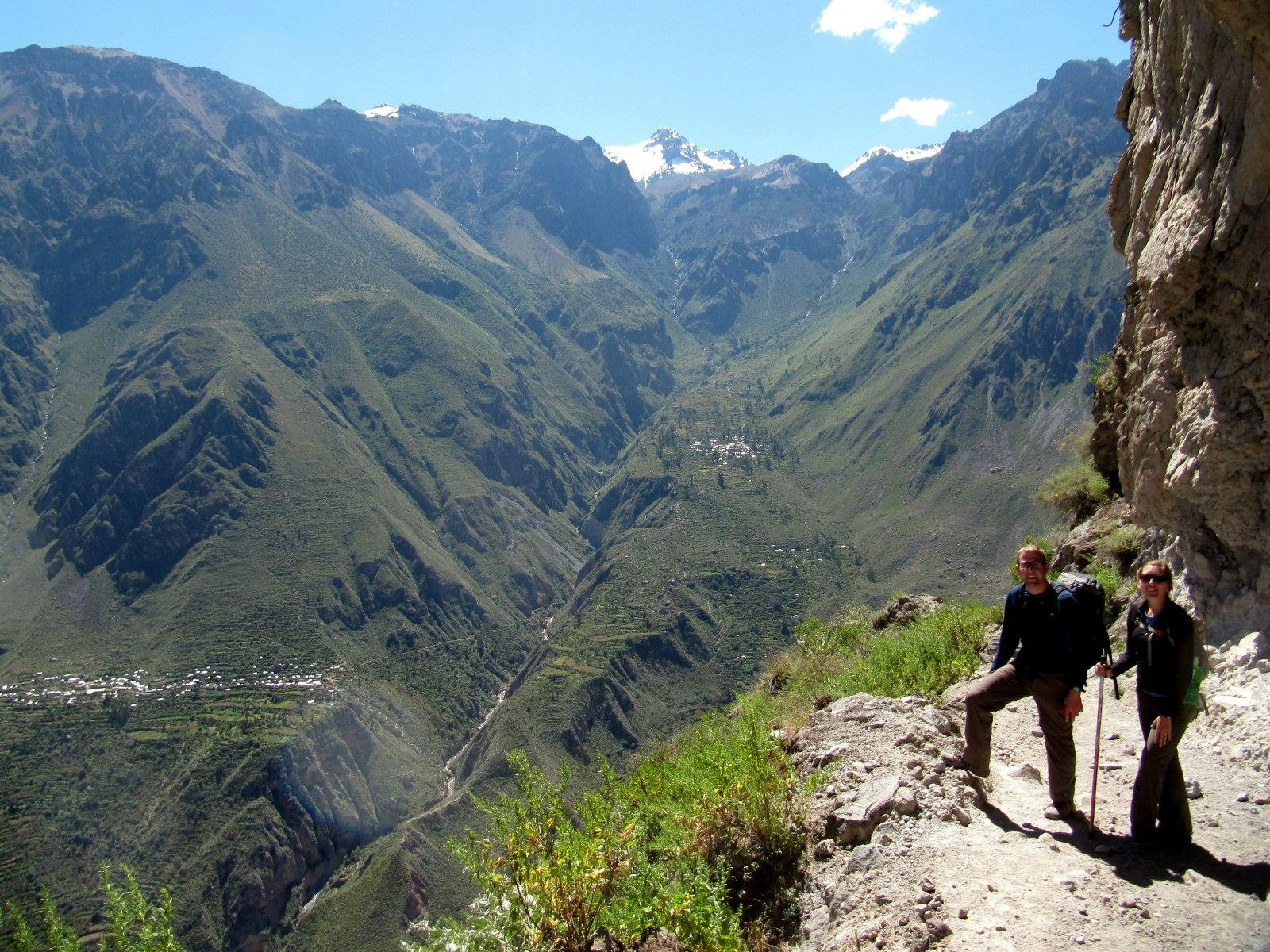Climbing In and Out of Colca Canyon (by Nathan) feet 2 mouths