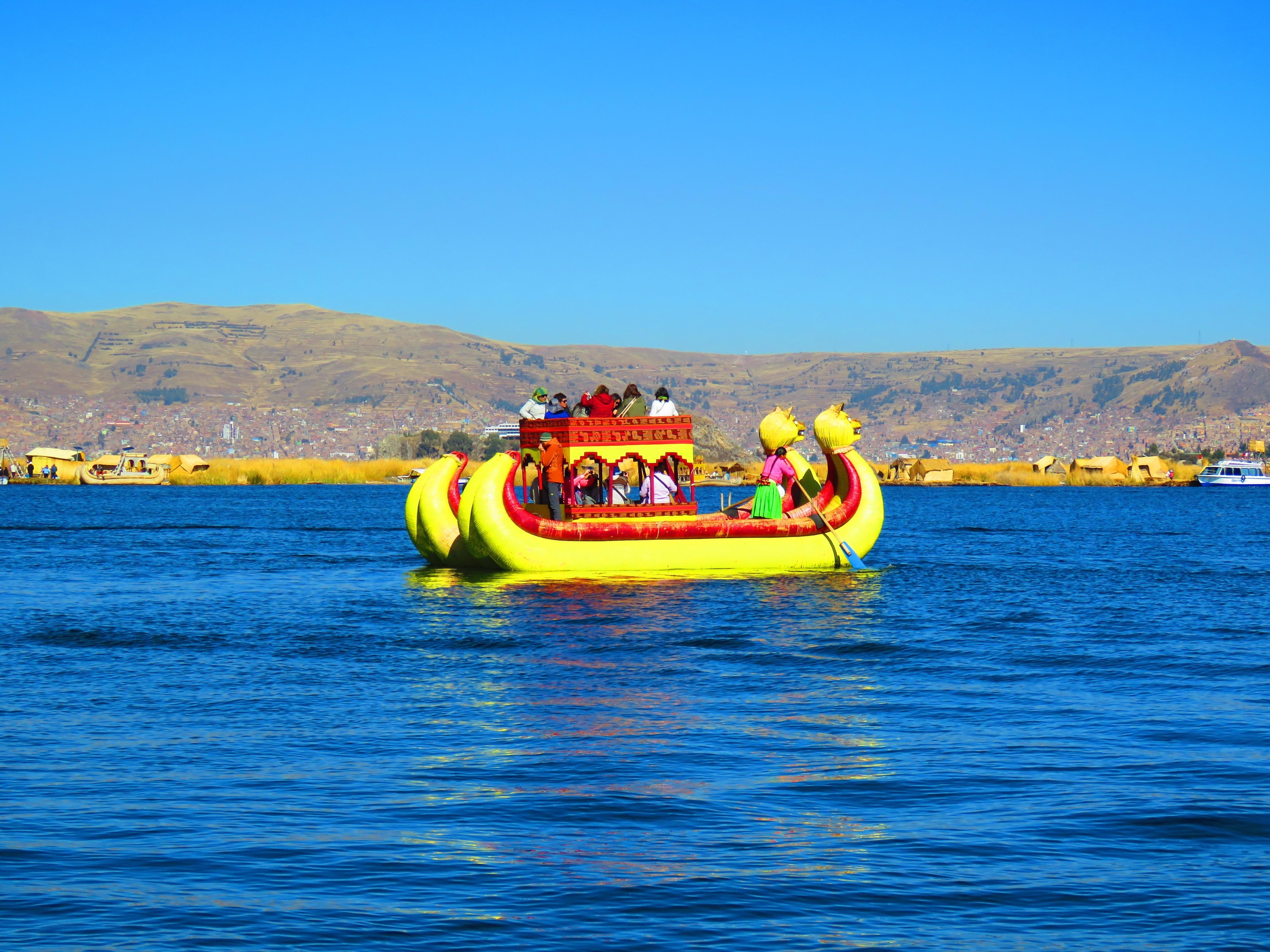 royalty free lake titicaca image