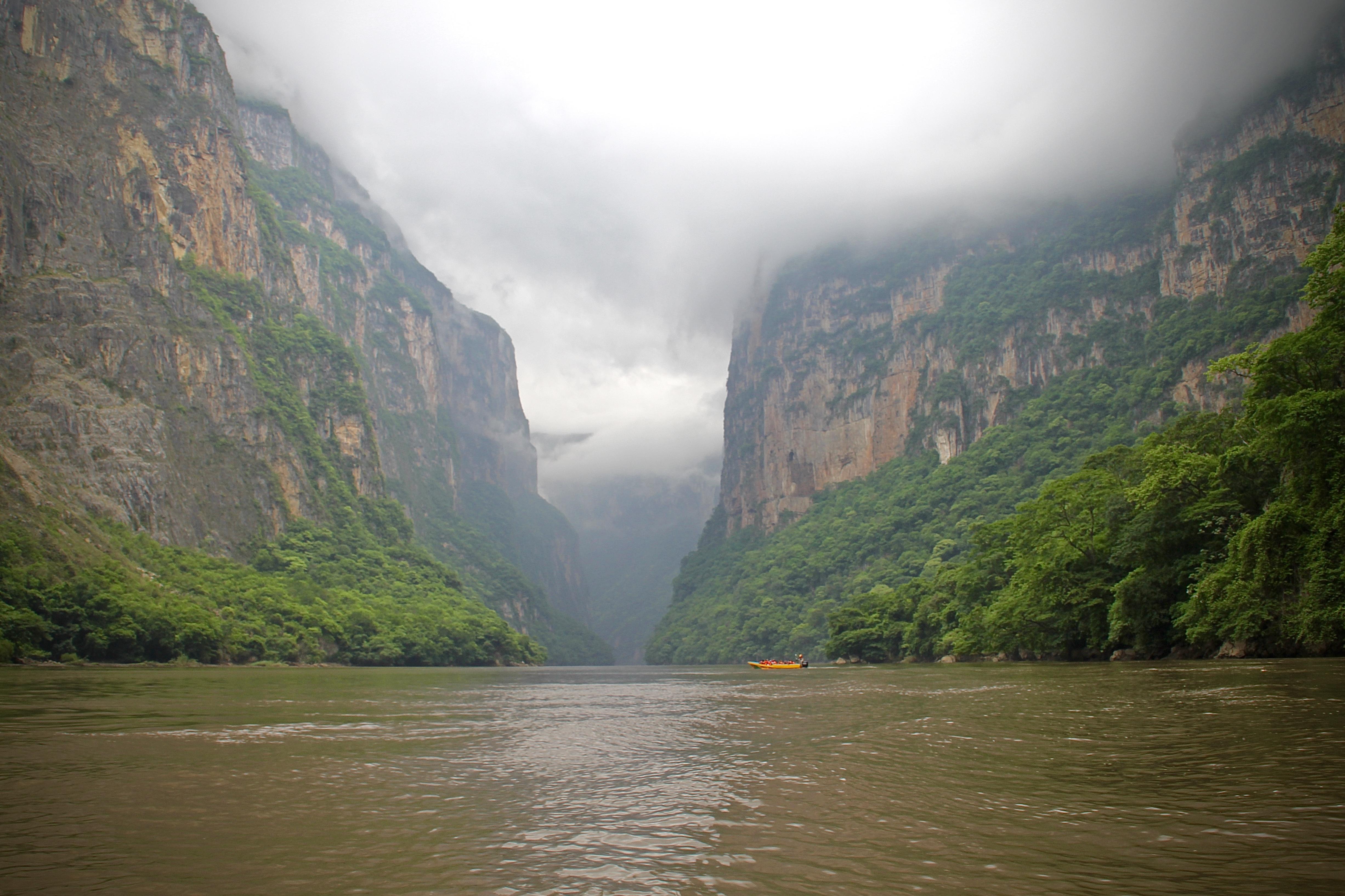 Sumidero Canyon, Chiapas, Mexico in Photo