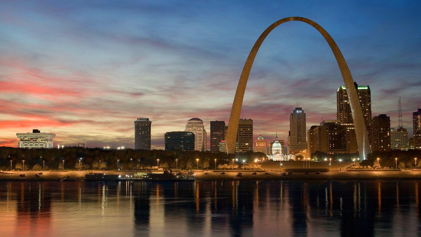 St. Louis Skyline Wallpaper Free St. Louis Skyline