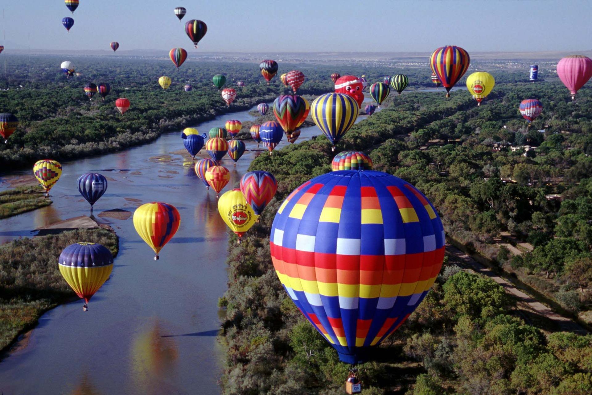 Hot Air Balloon Festival Wallpaper HD Background, Image, Pics