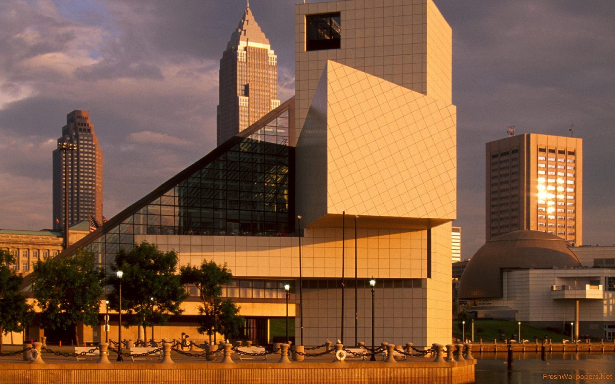 Rock and Roll Hall of Fame, Cleveland, Ohio wallpaper