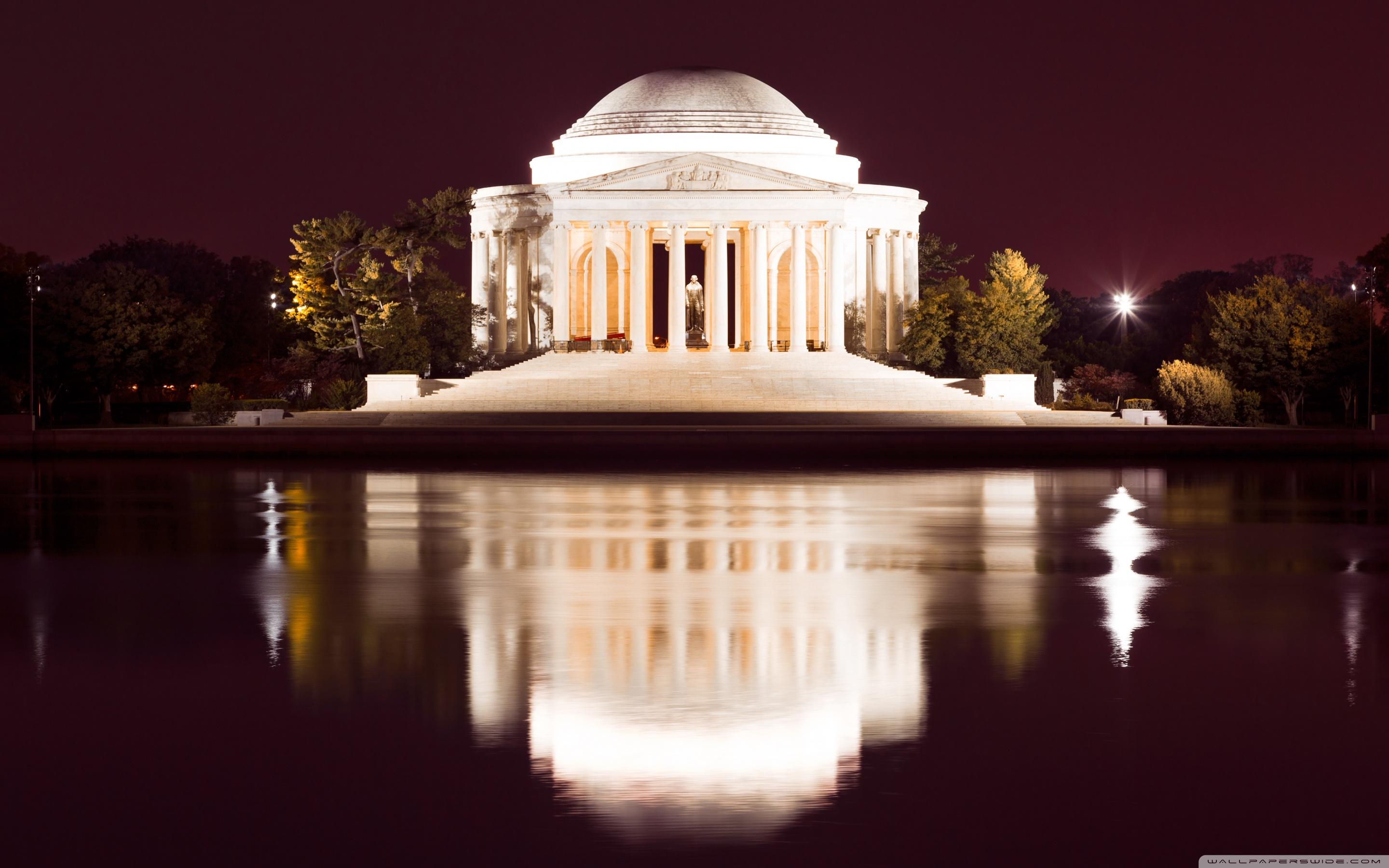 Thomas Jefferson Memorial at Night ❤ 4K HD Desktop Wallpaper for 4K