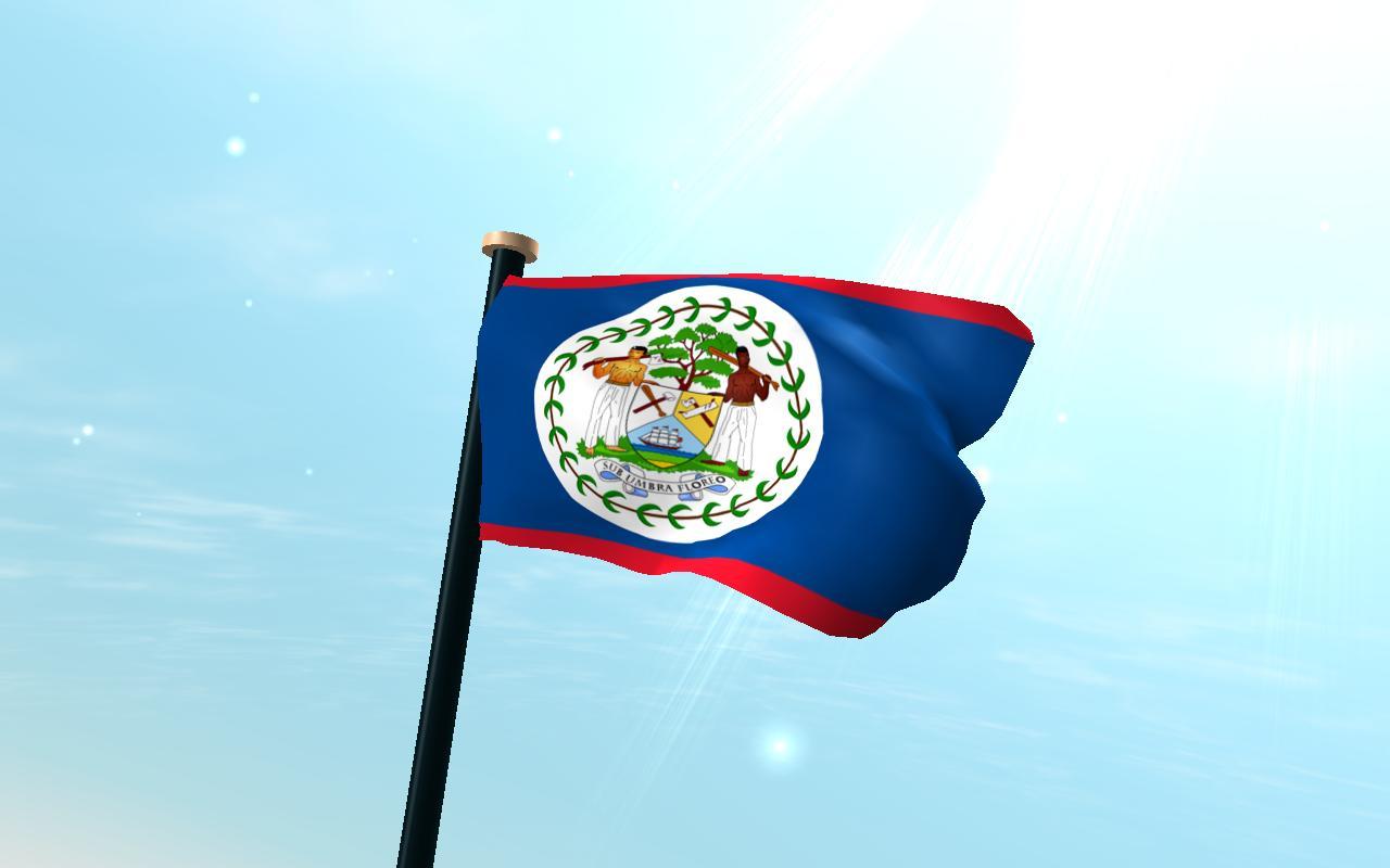 Belize Flag 3D Free Wallpaper for Android