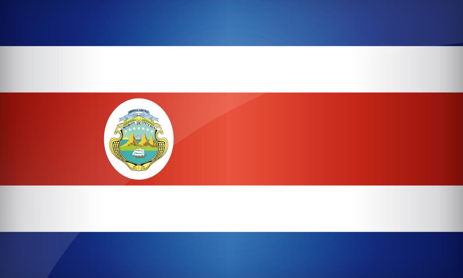 Flag of Costa Rica. Find the best design for Costa Rican Flag