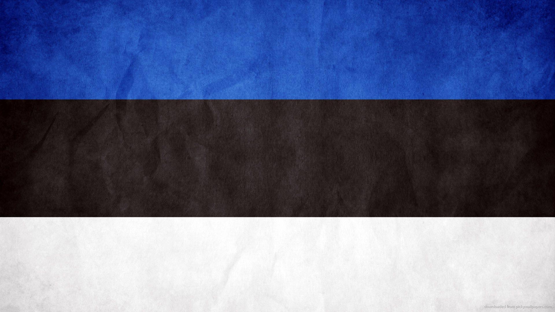 Wallpaper Of The Estonian Country Flag