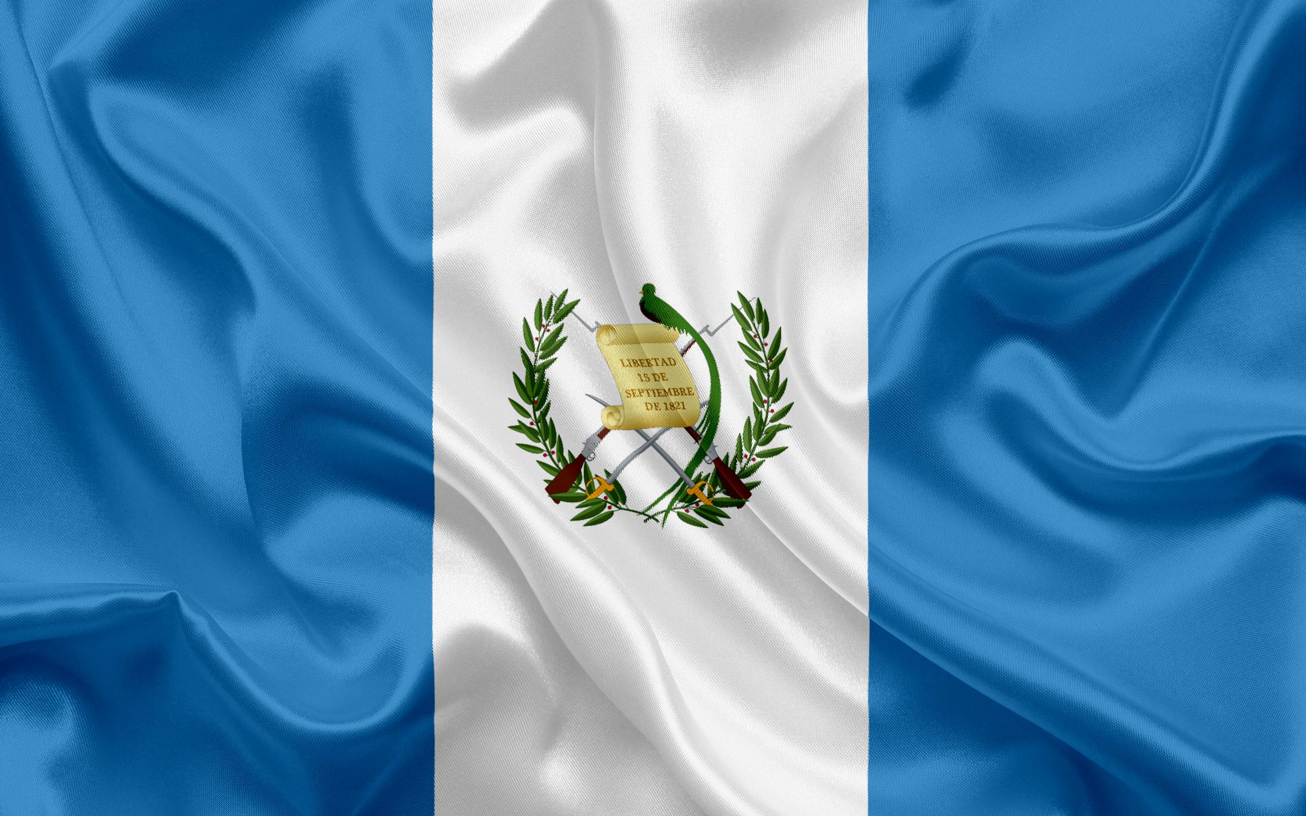 Download wallpaper Guatemalan flag, Central America, Guatemala