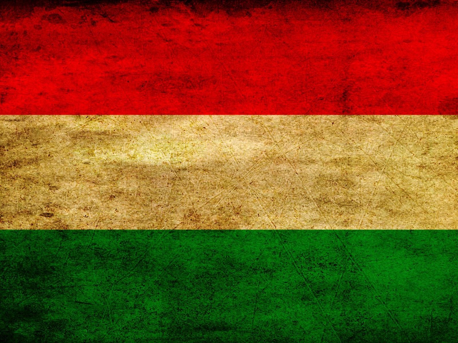 Download wallpaper 1600x1200 flag, stripes, hungary, symbols