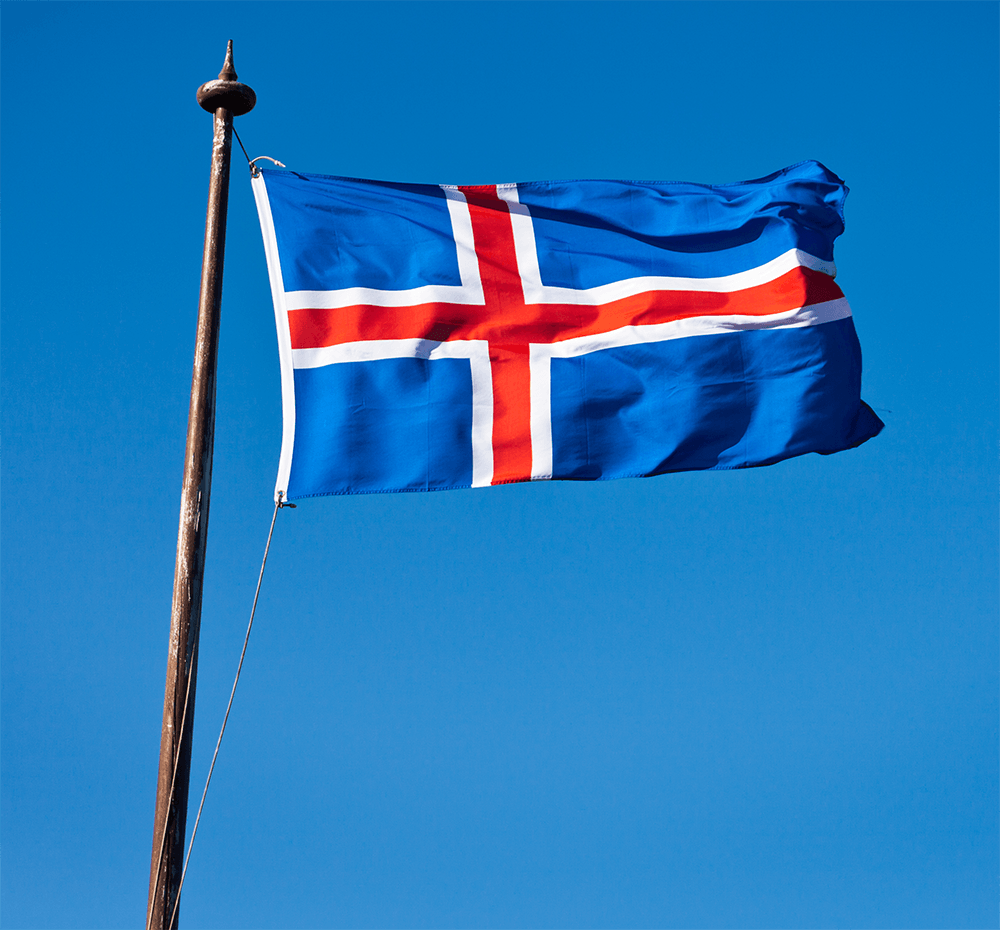 Iceland flag HD wallpaper