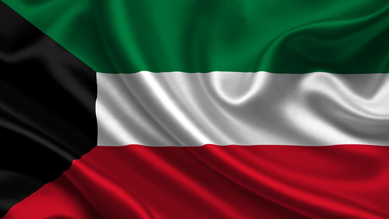Wallpaper Kuwait Flag Stripes