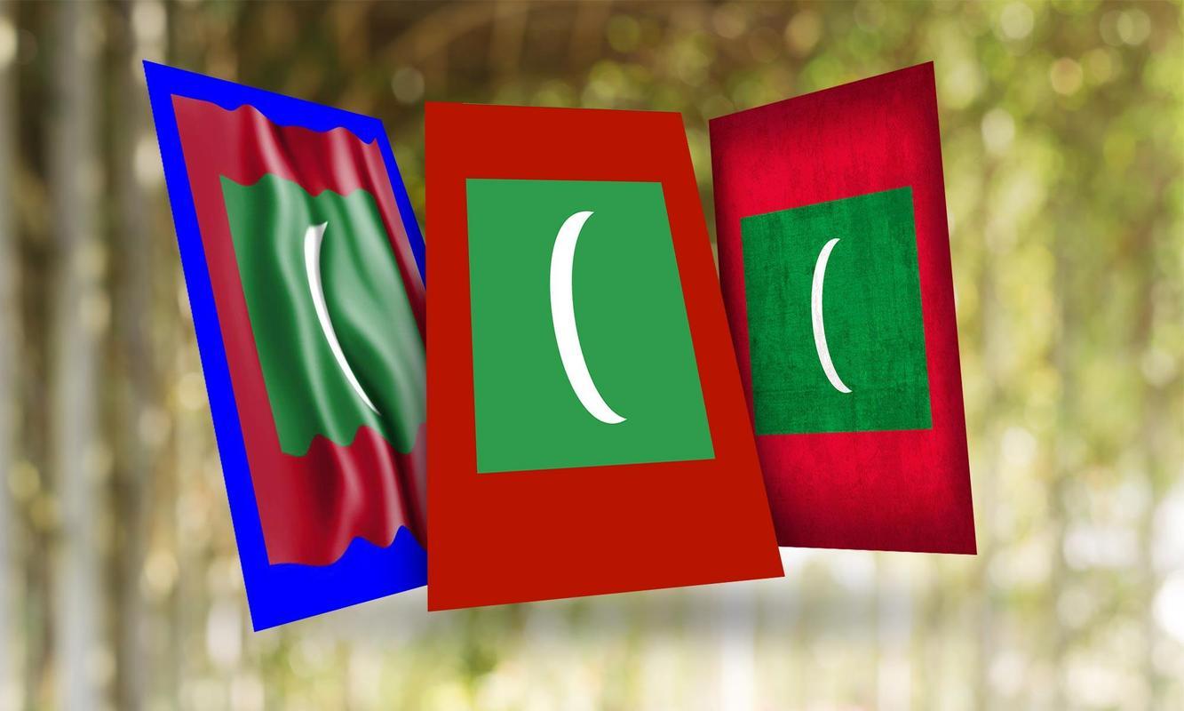 Maldives Flag Wallpaper for Android