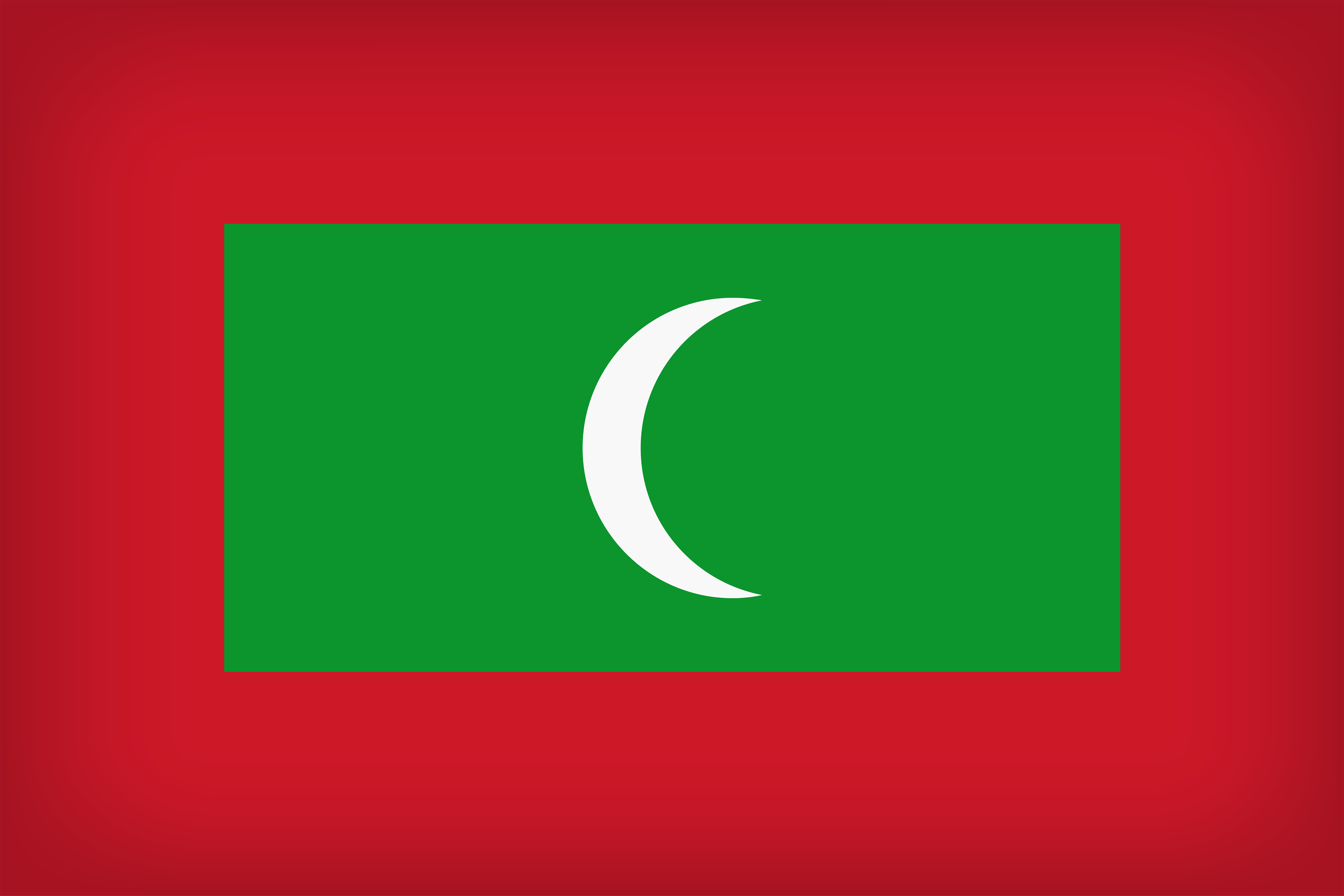 Maldives Large Flag Quality Image