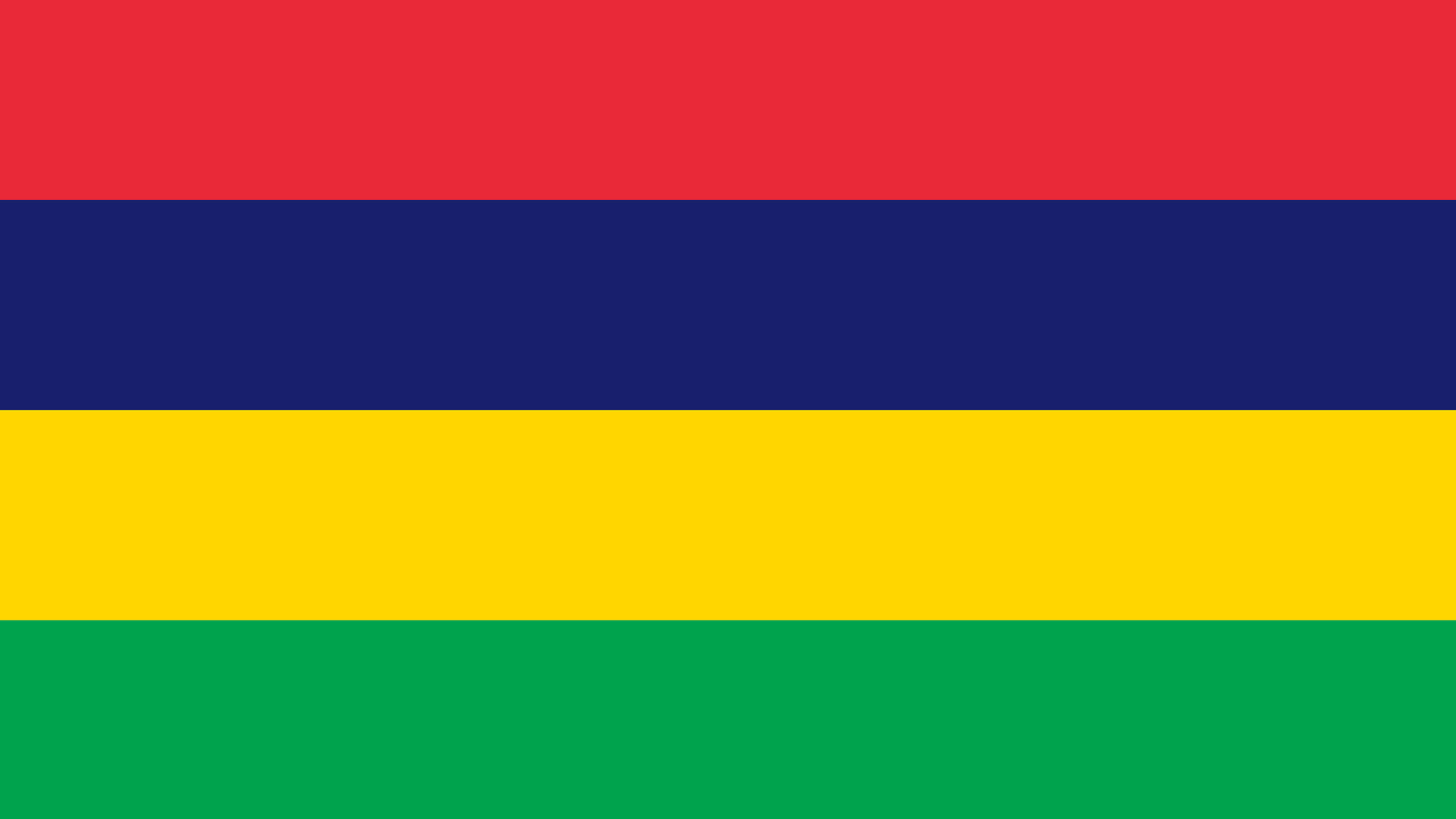 Mauritius Flag UHD 4K Wallpaper