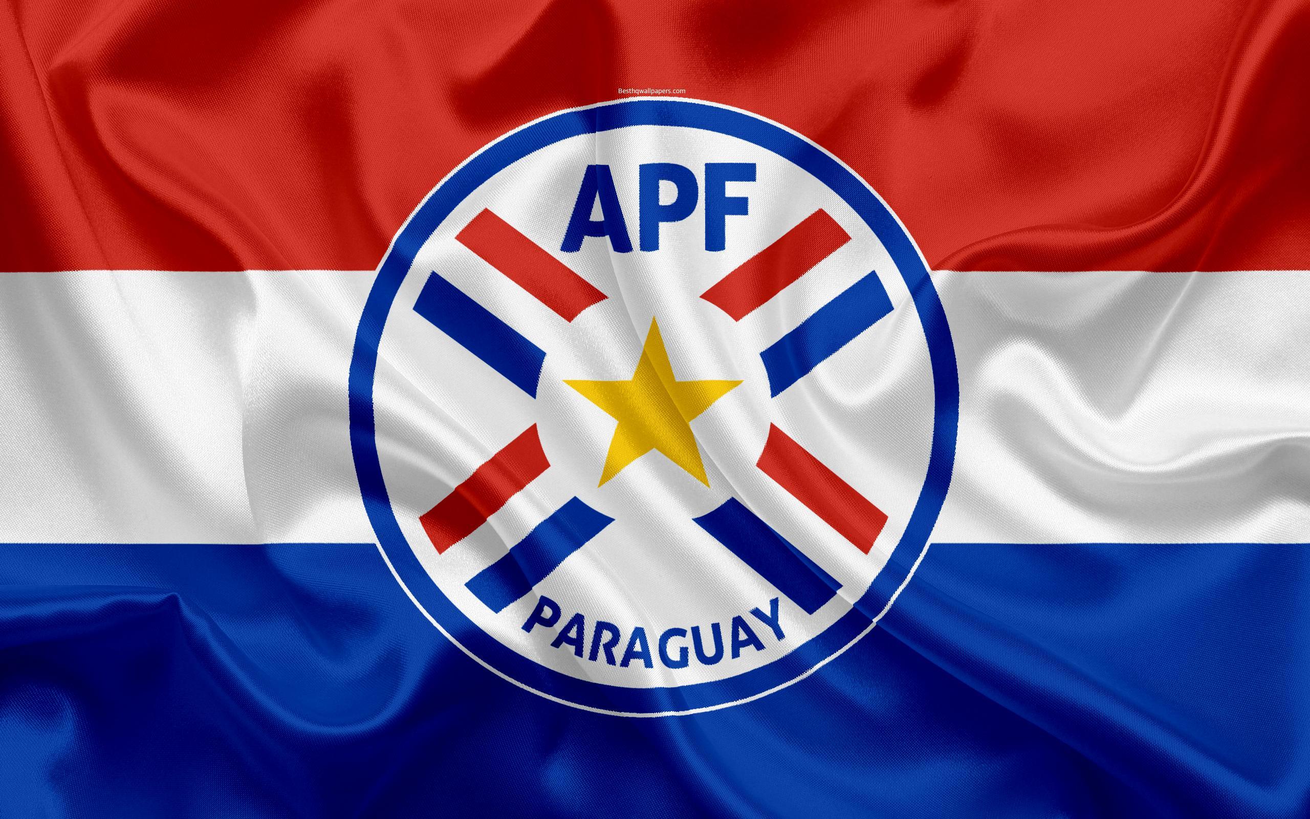 Download wallpaper Paraguay national football team, logo, emblem