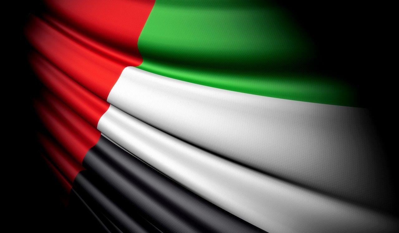 United Arab Emirates Flag Wallpaper. United Arab Emirates