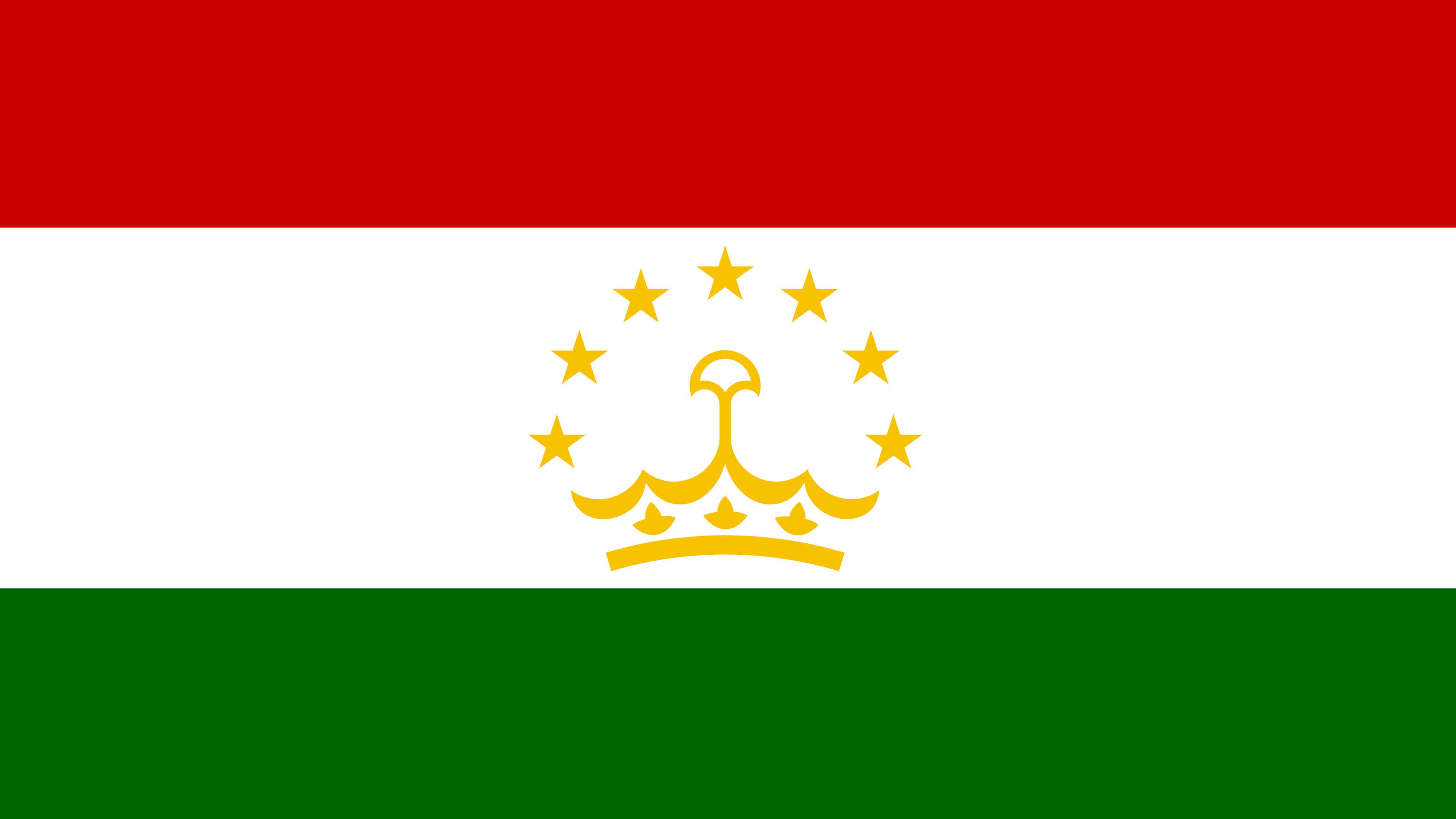 Tajikistan Flag UHD 4K Wallpaper