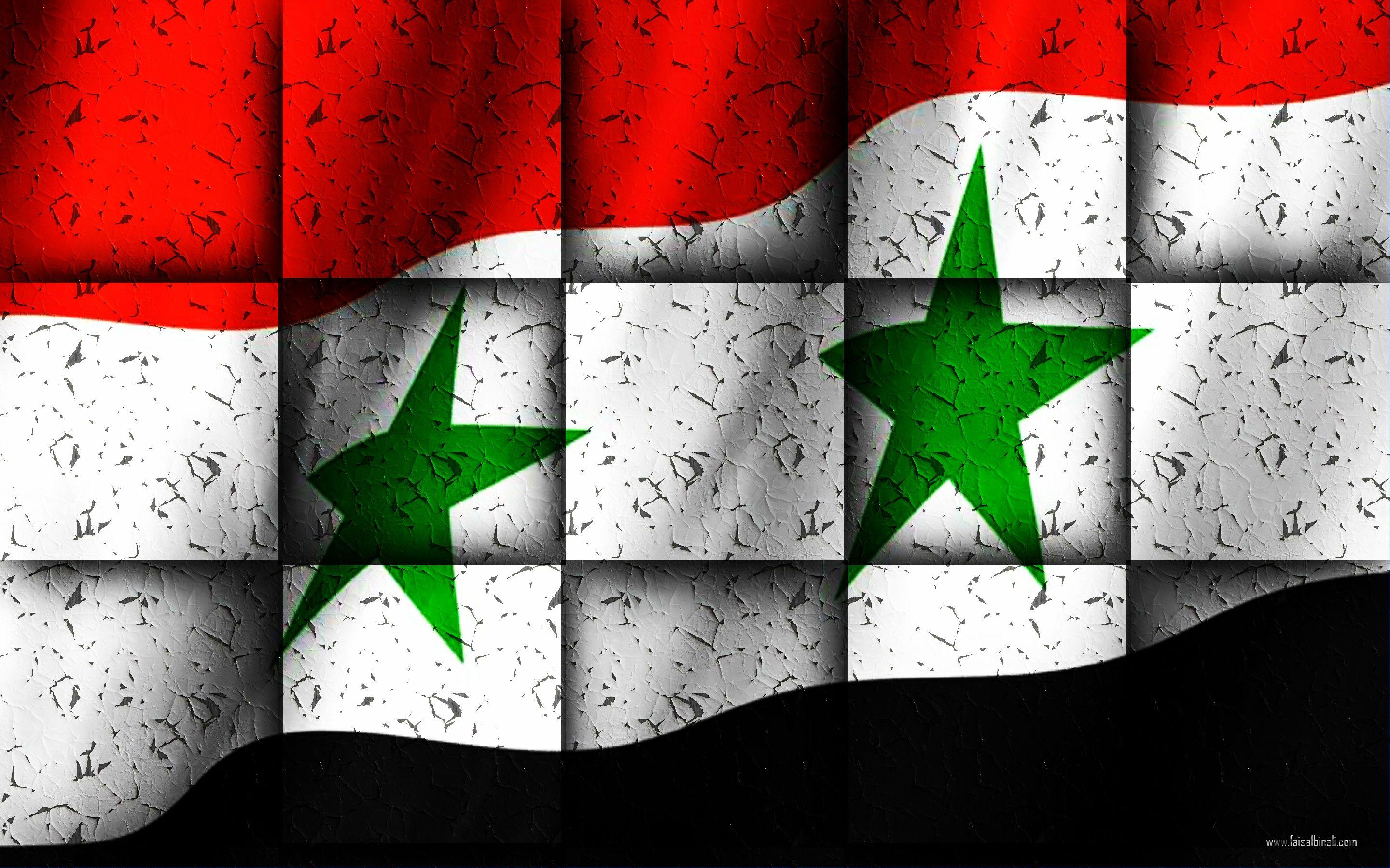syria #flags #artwork #Wallpaper #for #smartphones, #tablets
