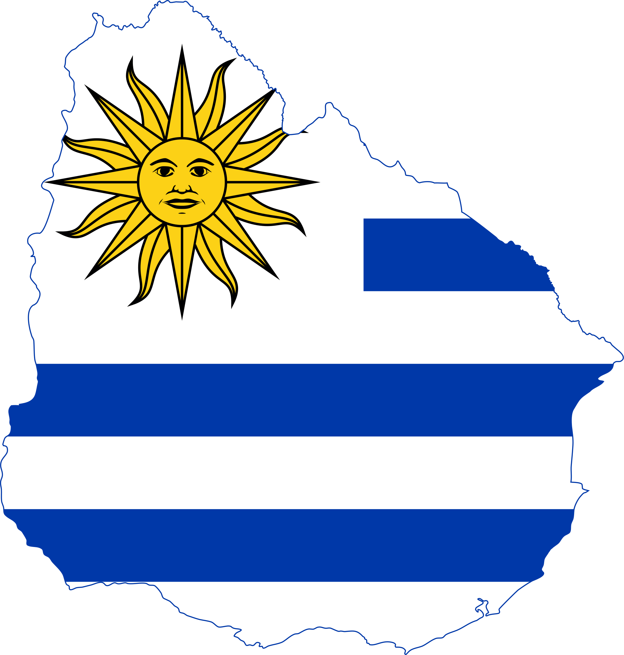 Uruguay Flag Transparent & PNG Clipart Free Download