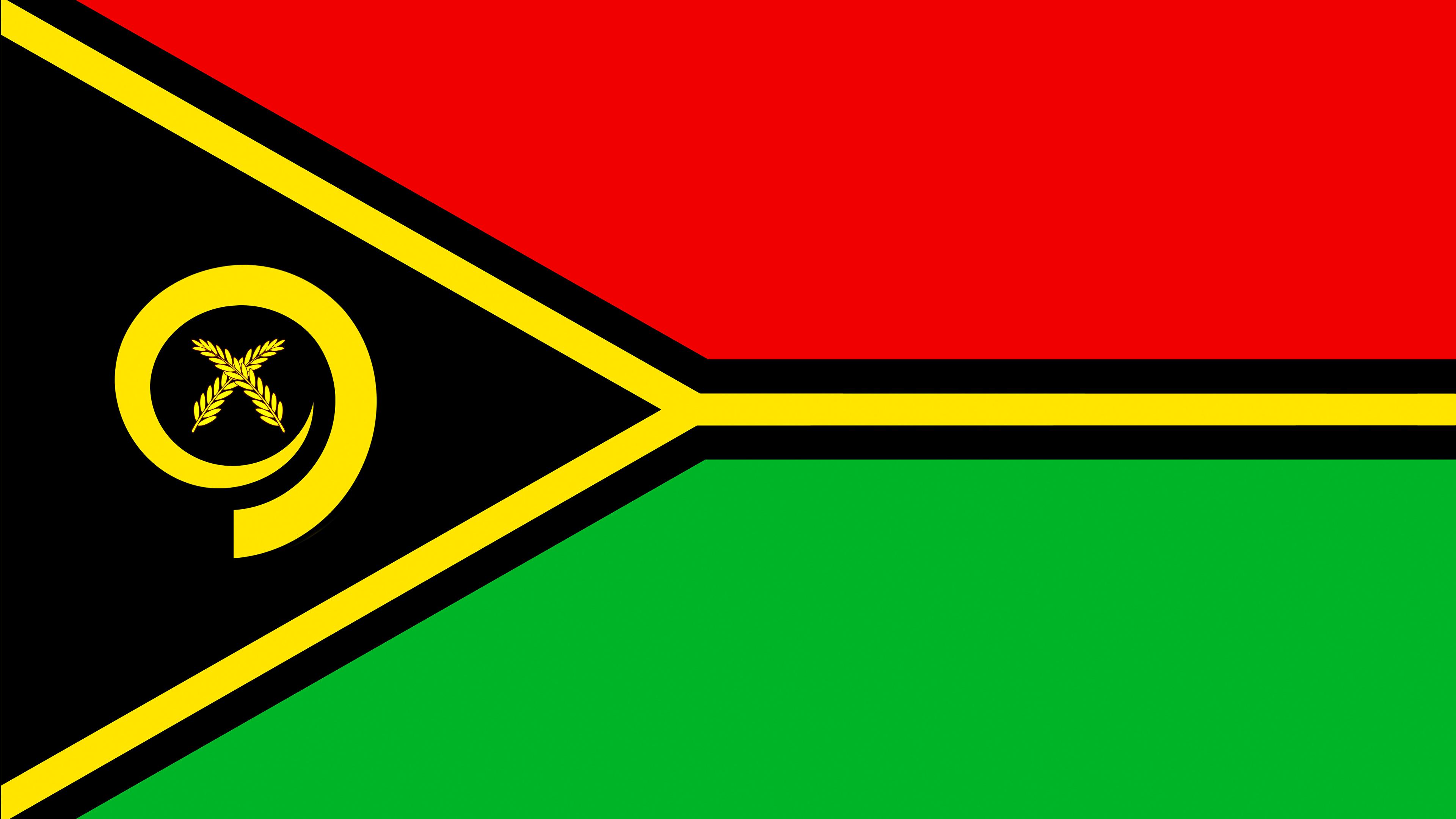 Photo Vanuatu Flag 3840x2160