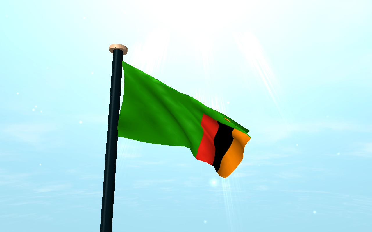 Picture of Zambia Flag Wallpaper