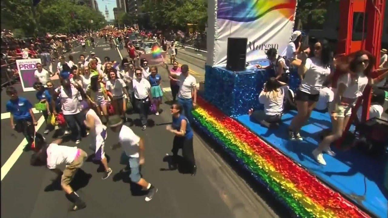 JP Morgan Chase Float at San Francisco Pride Parade 2013