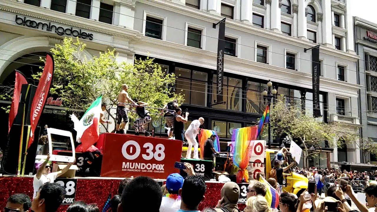 Pitbull at the SF Pride Parade!