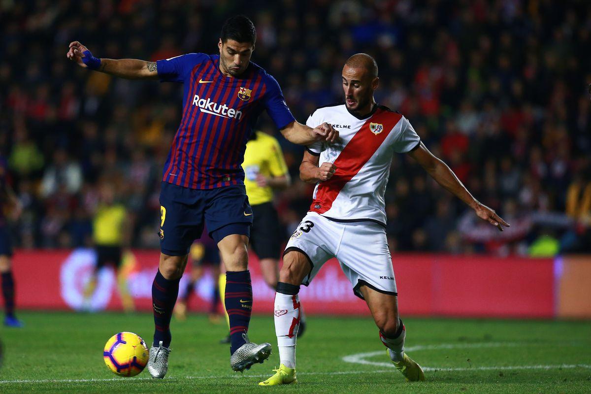 Rayo Vallecano vs Barcelona, La Liga: Final Score 2- Luis Suárez