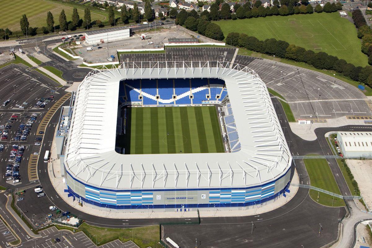 Cardiff City Stadium Aerial View Wallpaper